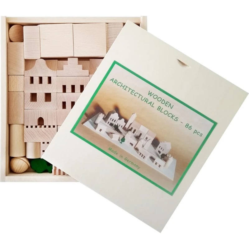 Ebert GmbH Architektur-Baukasten 86 Bausteine
