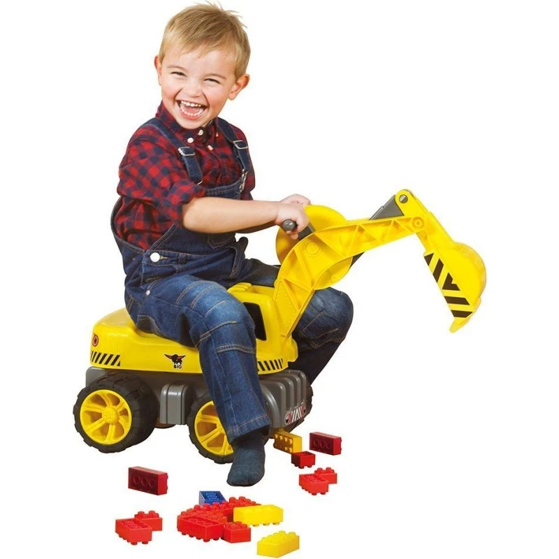 BIG Power-Worker Maxi Kipper – Spielzeug-Bagger ab 2 Jahren