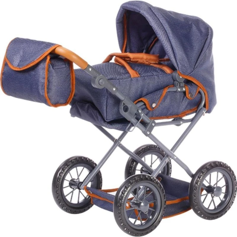 Knorrtoys® Kombi-Puppenwagen Ruby - Dark Blue