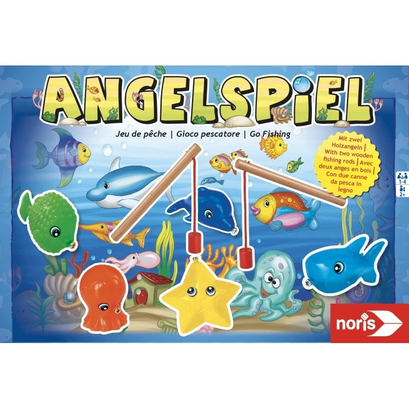 Noris Spiele Angelspiel – Magnetangel-Spiel für Kinder