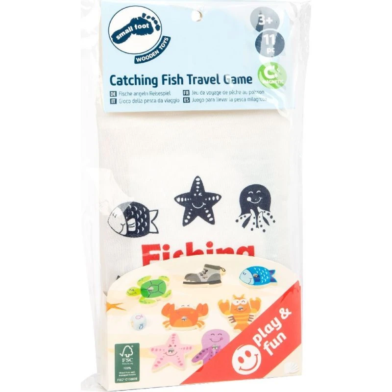small foot Reisespiel Fische angeln