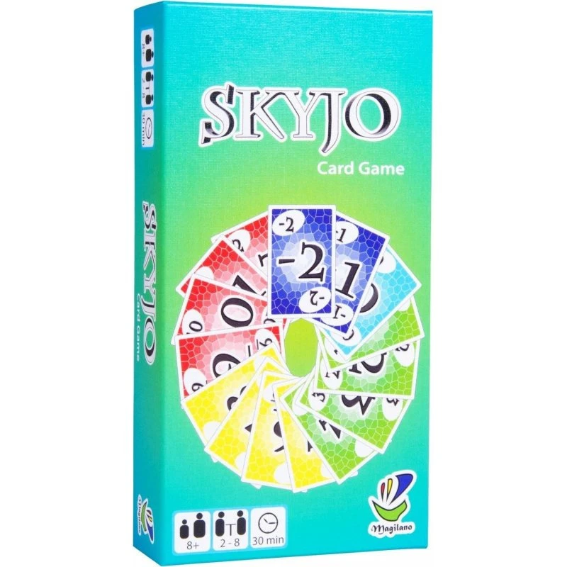 Magilano SKYJO - Kartenspiel für 2-8 Spieler