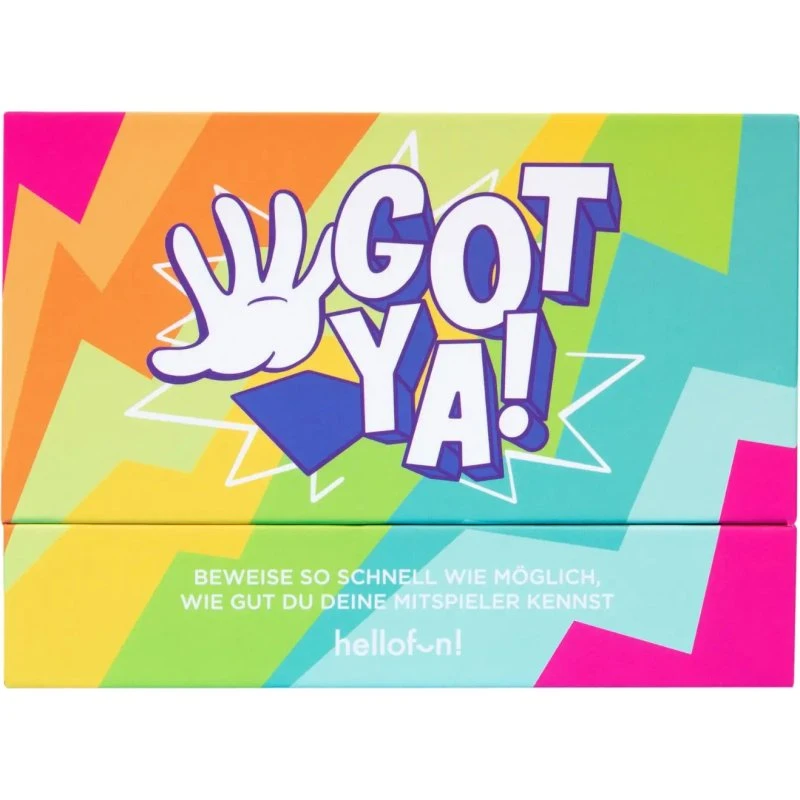 Got Ya! - Spannendes Kennenlernspiel für 4+ Spieler