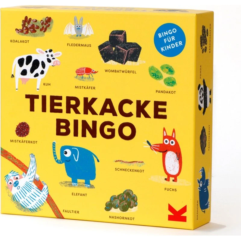Laurence King Tierkacke Bingo, 2-4 Spieler, ab 4 Jahren