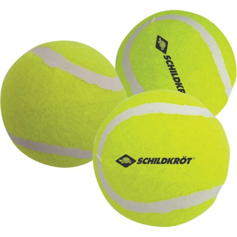 Schildkröt Tennisbälle 3er Set, gelb