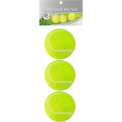 Idena Tennisbälle Gelb/Green 3er Set