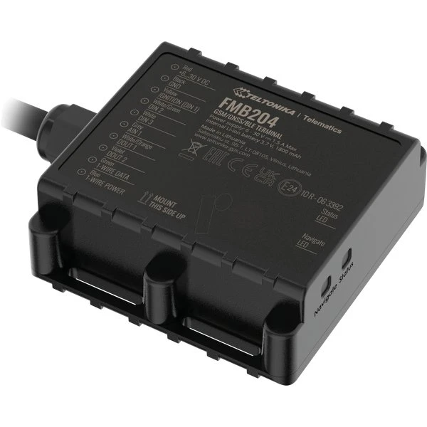 Teltonika FMB204 Universal Schwarz 2G Tracker IP67