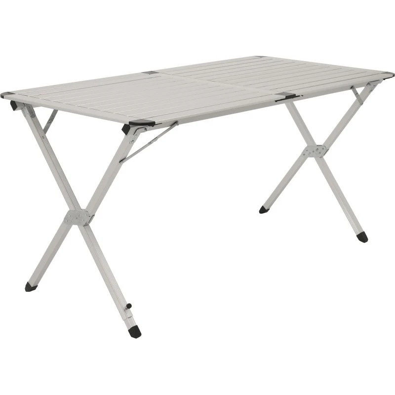 CampFeuer Aluminium Campingtisch 140 x 70 cm, faltbar, für 4 Personen