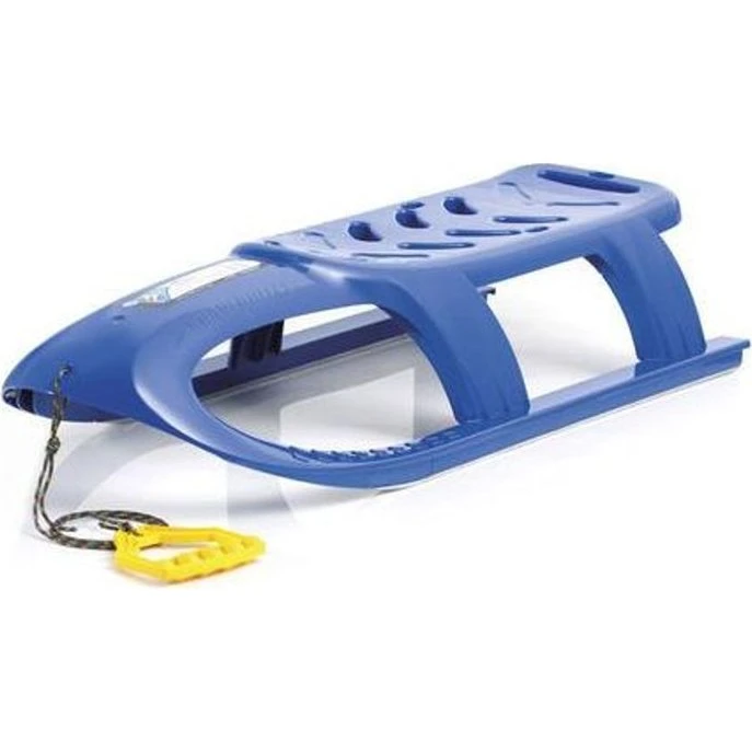 Prosperplast Bullet Kunststoffschlitten blau mit Metallkufen