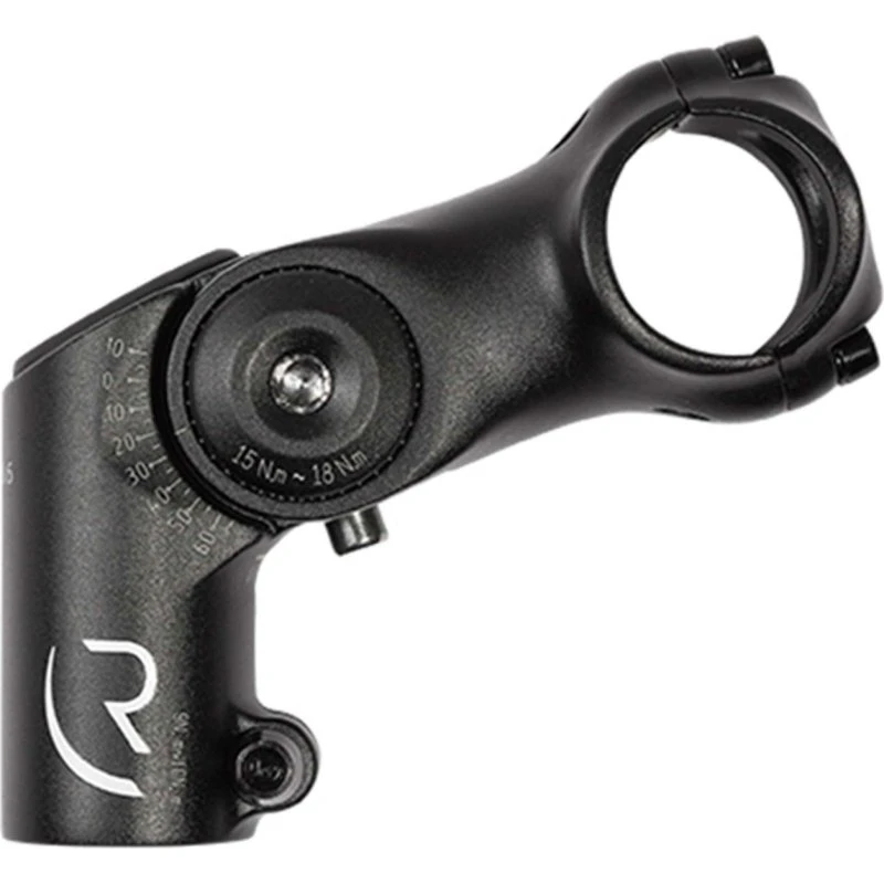 RFR verstellbarer Vorbau MTB 31,8 mm schwarz -10° bis +80°
