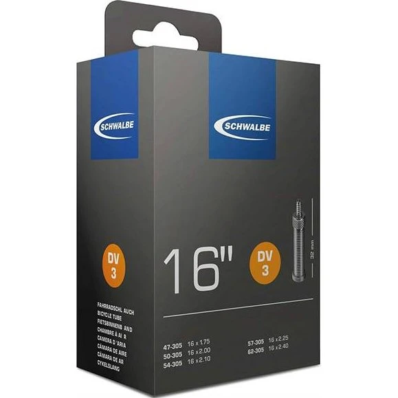Schwalbe DV 16" 47-62/305 mm Schlauch