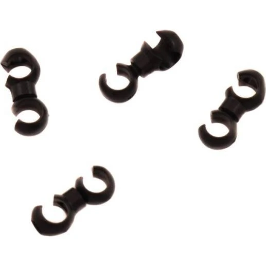 Sram Zugführung 4 Stück schwarz drehbar