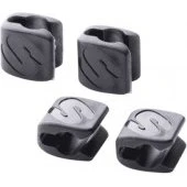 Sixpack Racing E-Kabel-Management-Clips schwarz