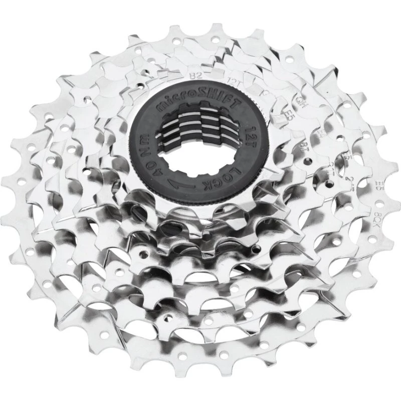 MicroShift H-Serie 7-Gang Kassette 12-28T Nickel schwarz