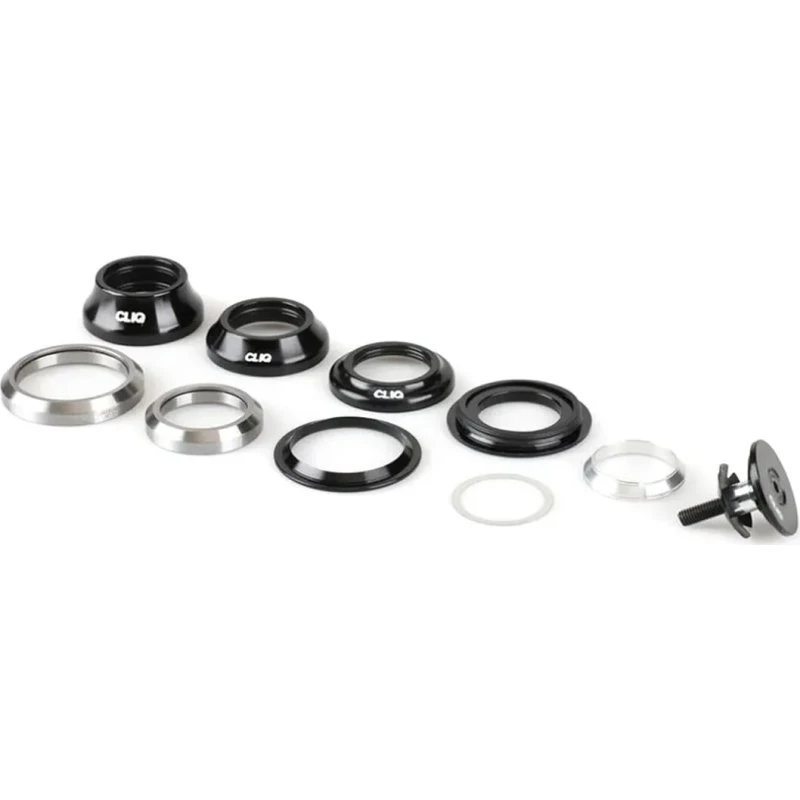 CliQ Race Integrated Tapered Headset 1 1/8" schwarz