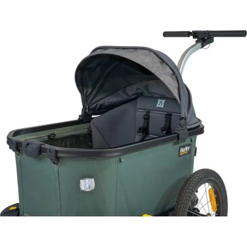 Burley Hopper 3-in-1 Fahrradanhänger Grün/Schwarz