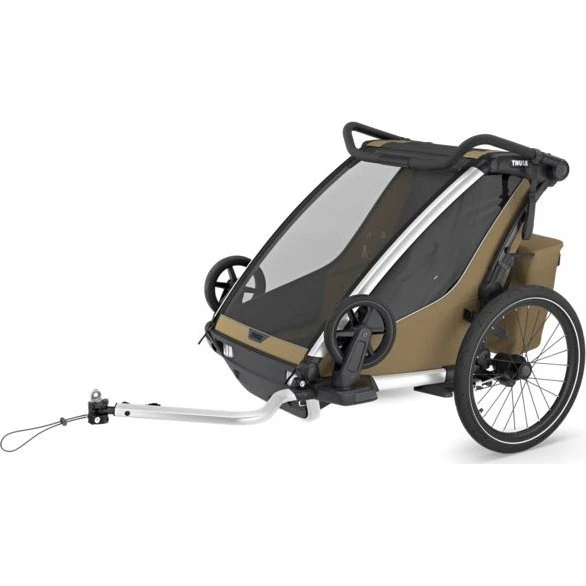 Thule Chariot Cross 2 Zweisitzer Dunkel-Schiefer