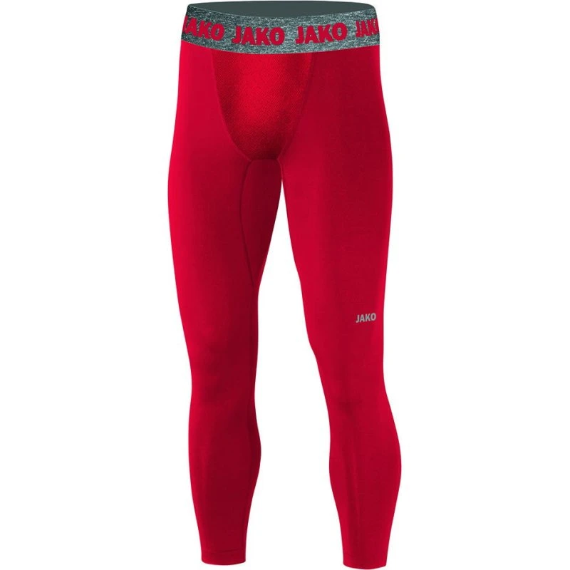JAKO Long Tight Compression 2.0 Rot Herren/Kinder