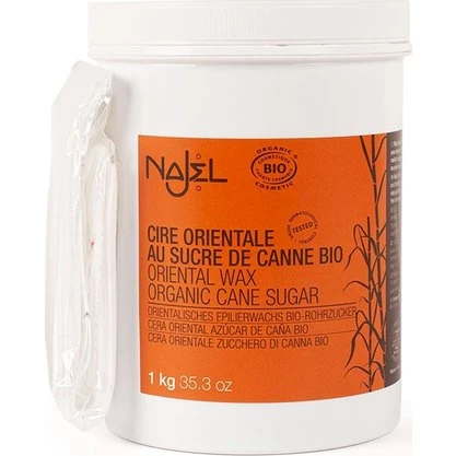 Najel Cire Orientale Bio-Rohrzucker Epilierwachs 1 kg