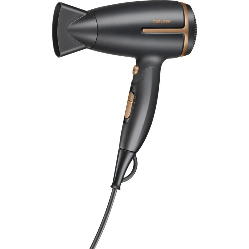 Beurer HC 25 LTD. Reisehaartrockner Schwarz/Rose 1600W