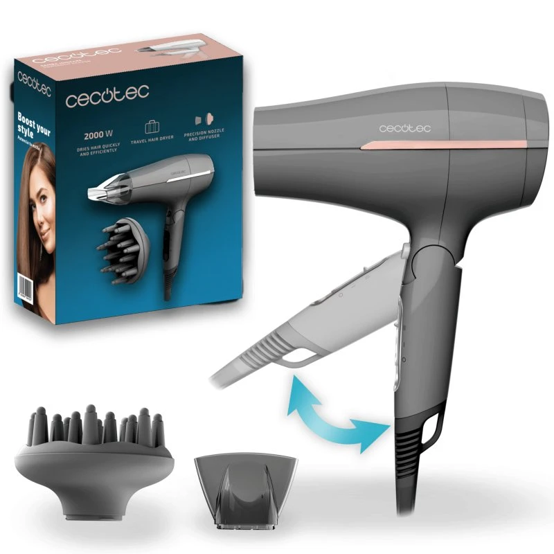 IoniCare Power&Go Heaven Grey Haartrockner
