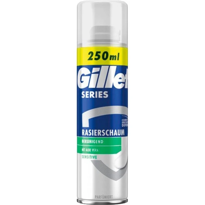 Gillette Series Rasierschaum 250 ml für empfindliche Haut