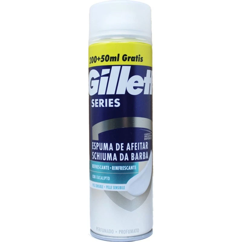 Gillette Series Erfrischender Rasierschaum 250 ml