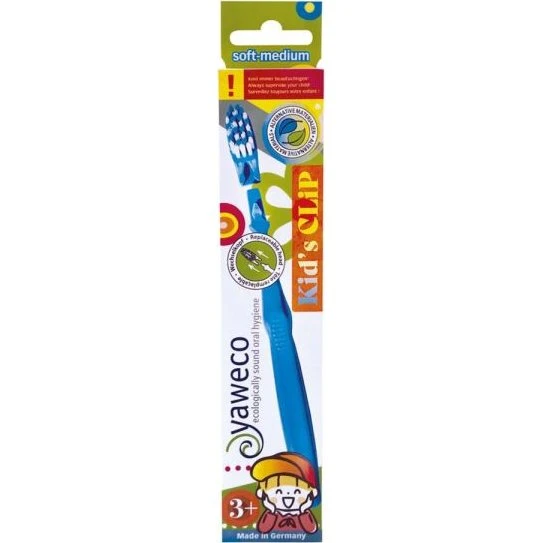 Yaweco Kid's Clip Wechselkopf-Zahnbürste, soft-medium