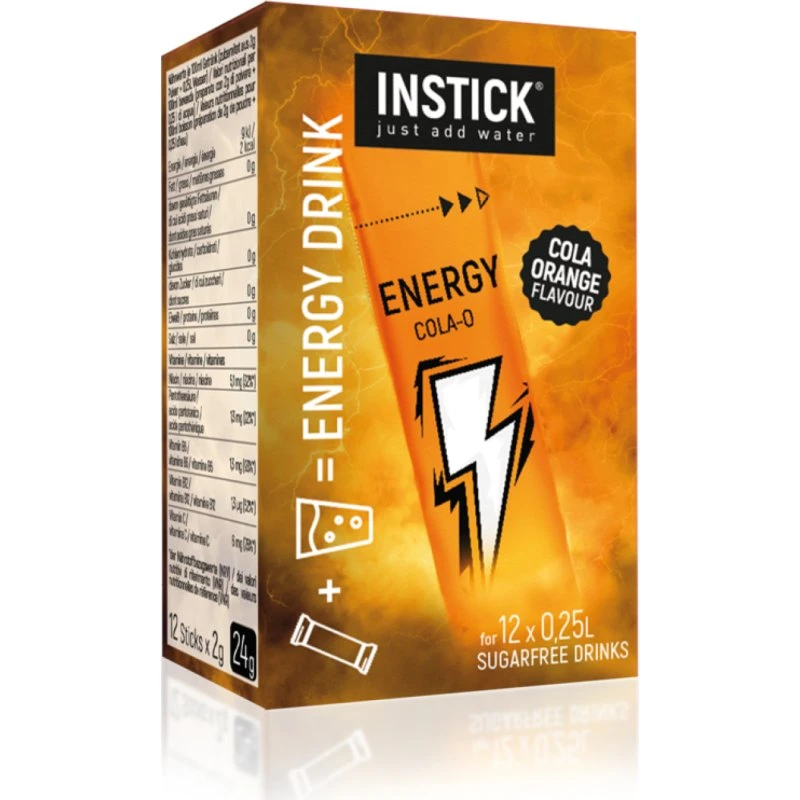 Instick Energy Cola-O 12 x 0,25 L zuckerfrei