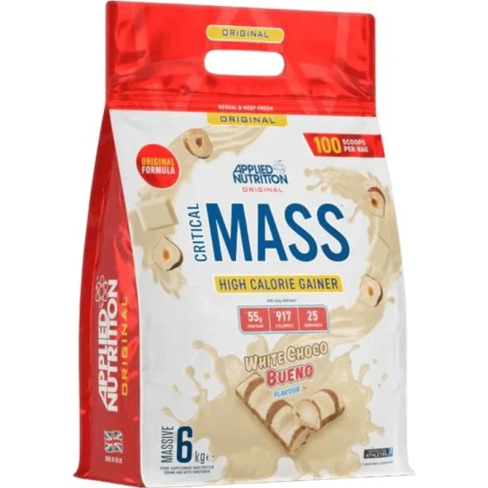 Applied Nutrition Critical Mass Original 6kg Weißer Schokoladen-Geschmack