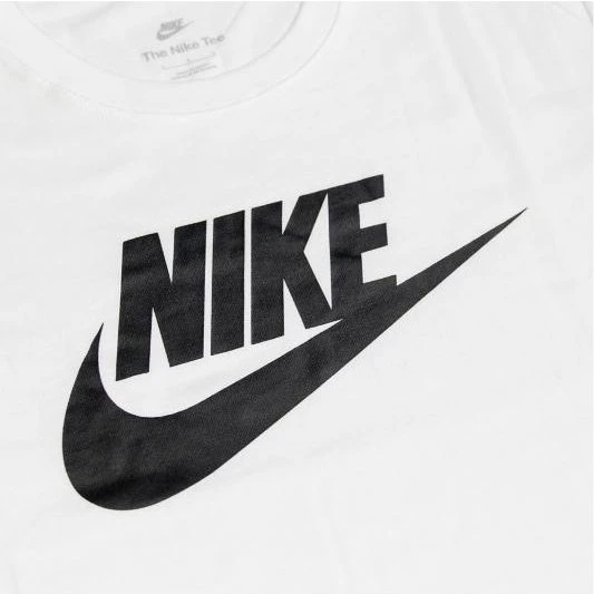 Nike Herren T-Shirt Futura Icon Weiß/Schwarz