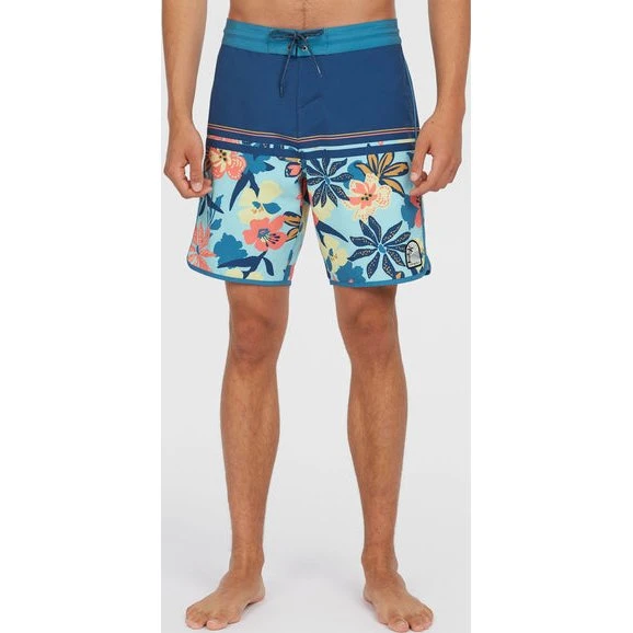 O'Neill Cruzer Scallop 18" Boardshorts Indigo Scallop