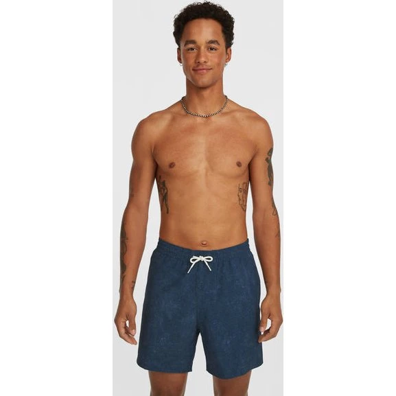 O'Neill O'Riginals Cali Ocean 16'' Badehose Dark Blue Acid Wash XS