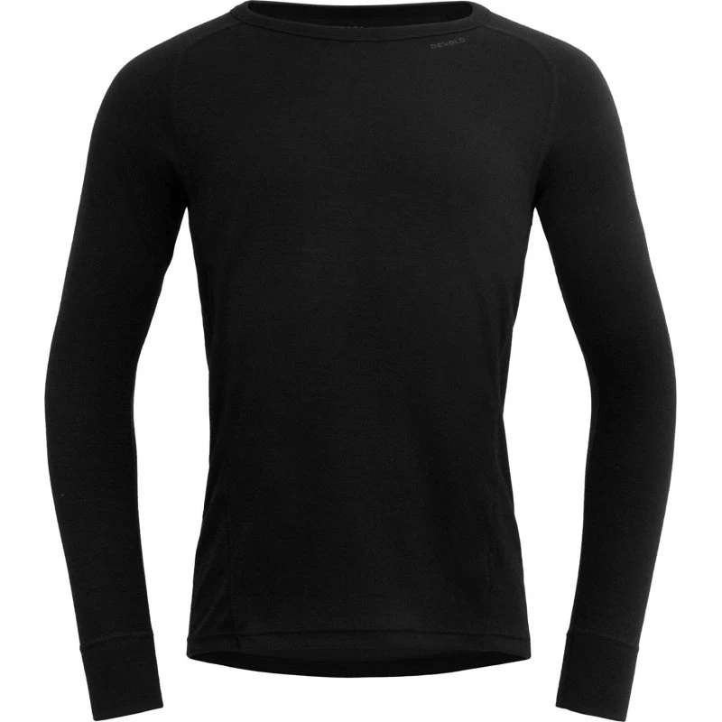 DEVOLD Duo Active Merino 205 Langarmshirt Herren schwarz