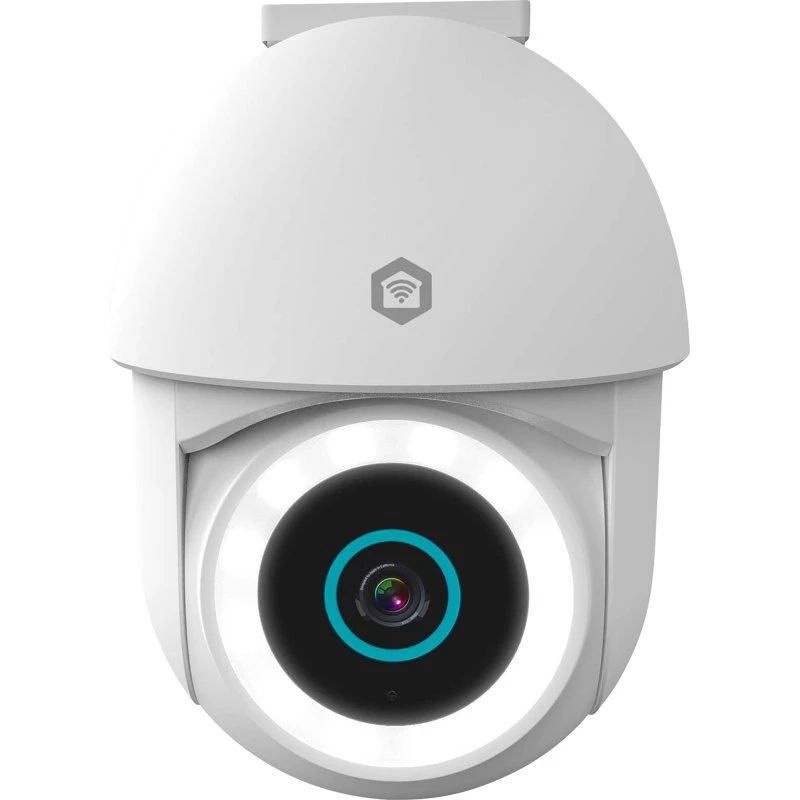 Nedis WIFICO22CWT Außenkamera SmartLife, weiß, 3 MP, Spotlight