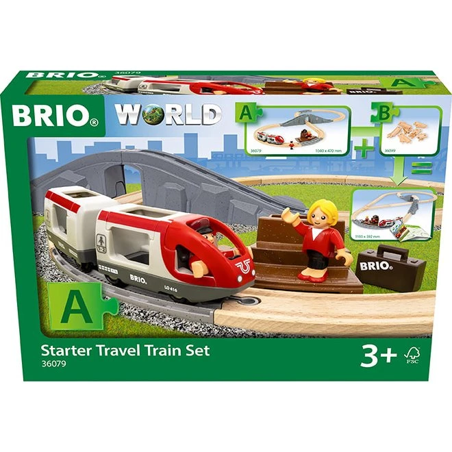 BRIO Reisezug Starter Set 36079