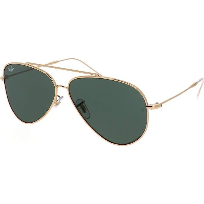Ray-Ban Aviator Reverse RBR0101S Grün/Gold 59-11