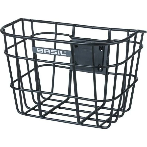 Basil Bremen Fahrradkorb FM Alu Schwarz