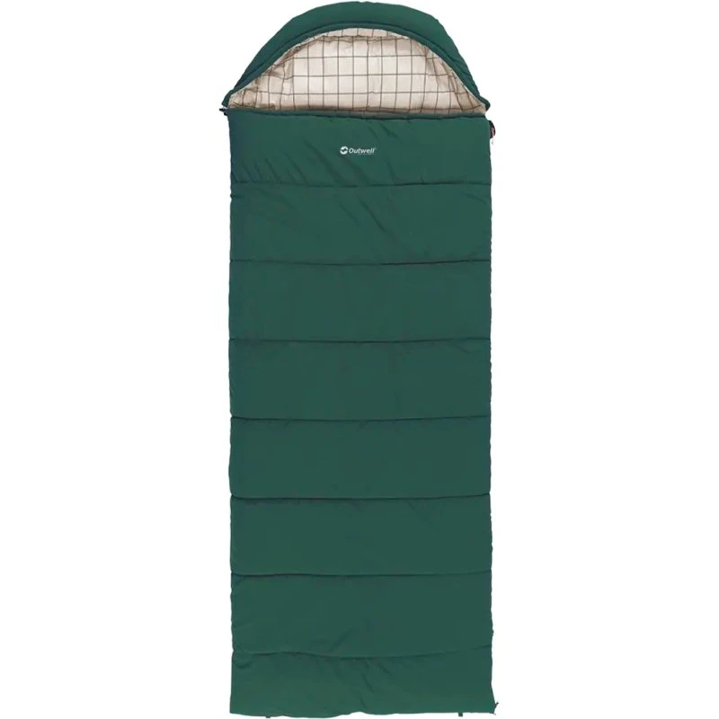 Outwell Camper Prime Schlafsack Grün 235x90 cm