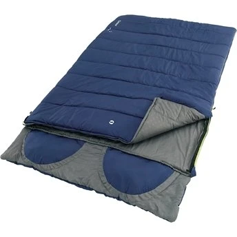 Outwell Contour Lux Doppel-Schlafsack Imperial Blue 190 cm