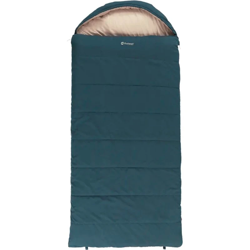 Outwell Campion Lux XL Schlafsack Blau 225 x 105 cm