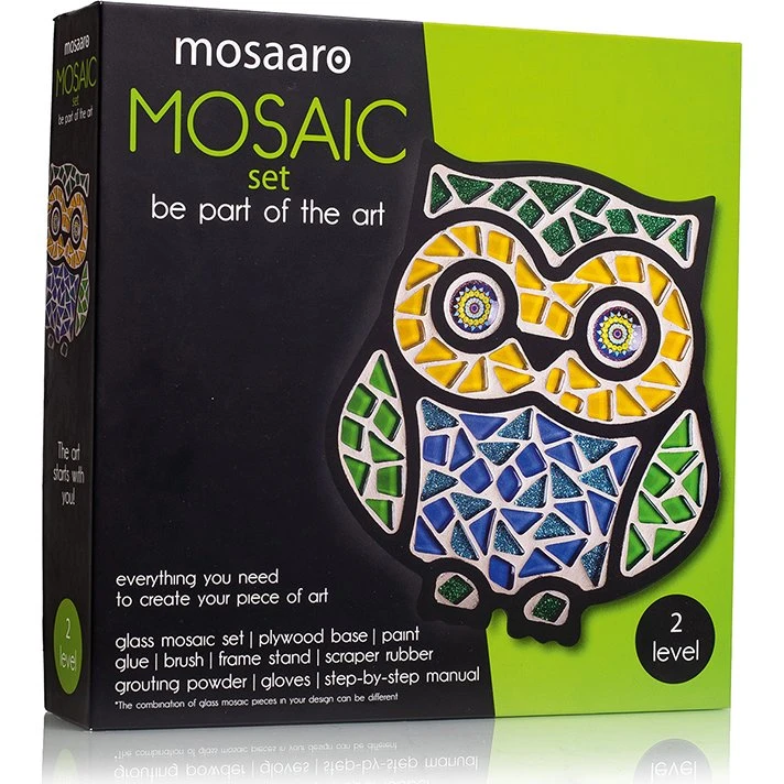Mosaaro Mosaik-Set Eule MA2004