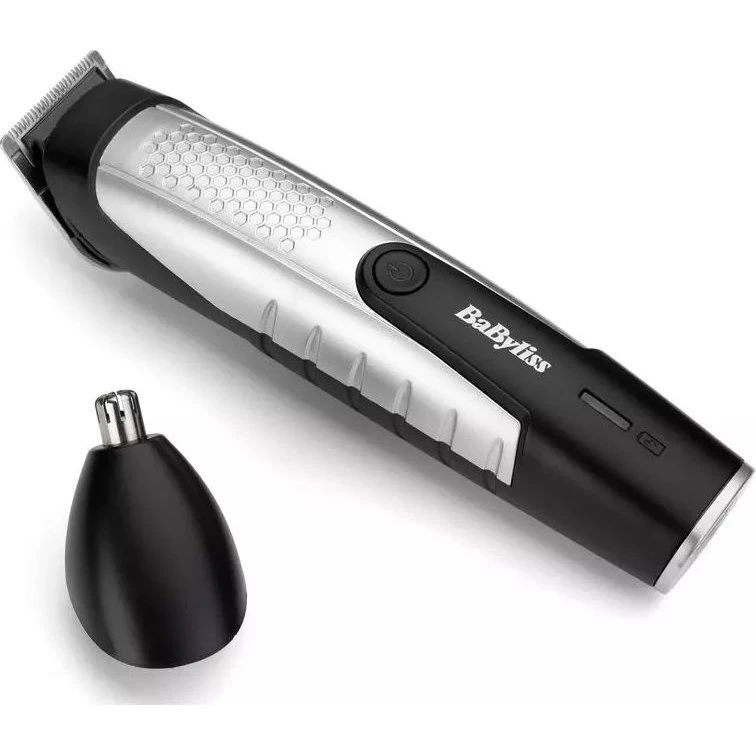 BaByliss T812E Lithium Power Barttrimmer Schwarz/Silber