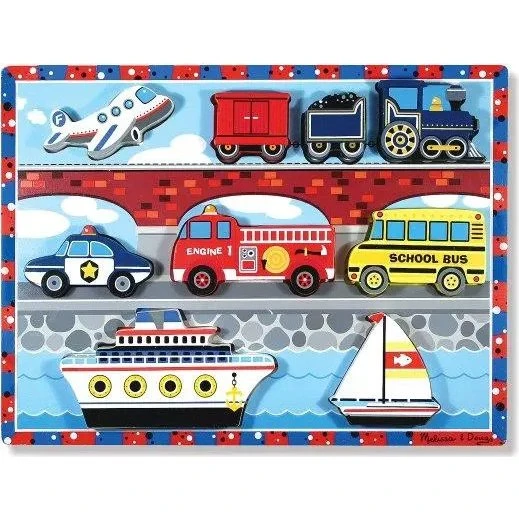 LÜK Puzzlefahrzeuge mit großen Stücken