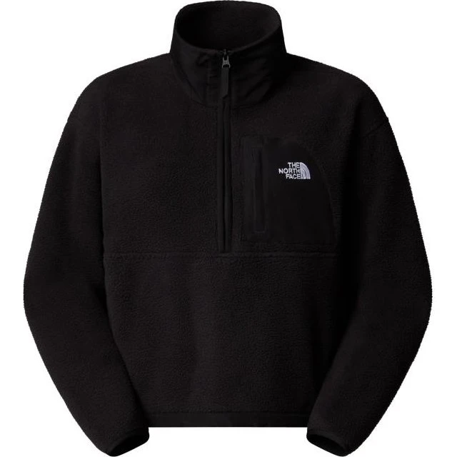 The North Face Yumiori Off-Peak 1/2 Zip Fleecejacke Damen Lemon Mist/Pear