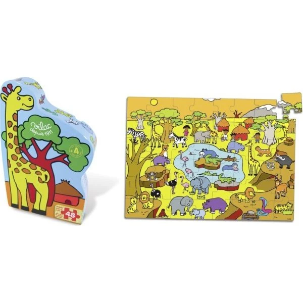 Vilac Holzpuzzle Savanne 48 Teile