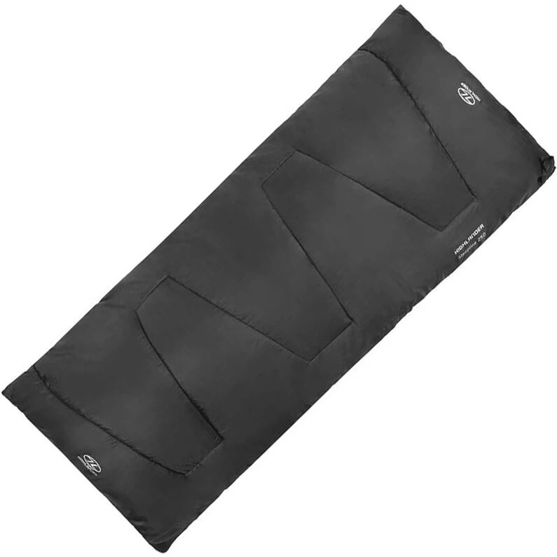 Highlander Sleepline Envelope 250 Schlafsack Charcoal