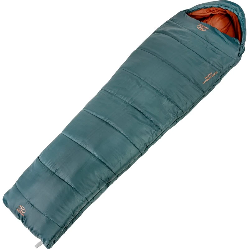 Highlander Outdoor Rayet Hybrid 350 Schlafsack Pine Green