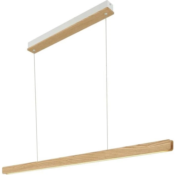 Nordlux Ilgas Pendelleuchte Holz Braun 42W 1800lm 830 Warmweiß dimmbar