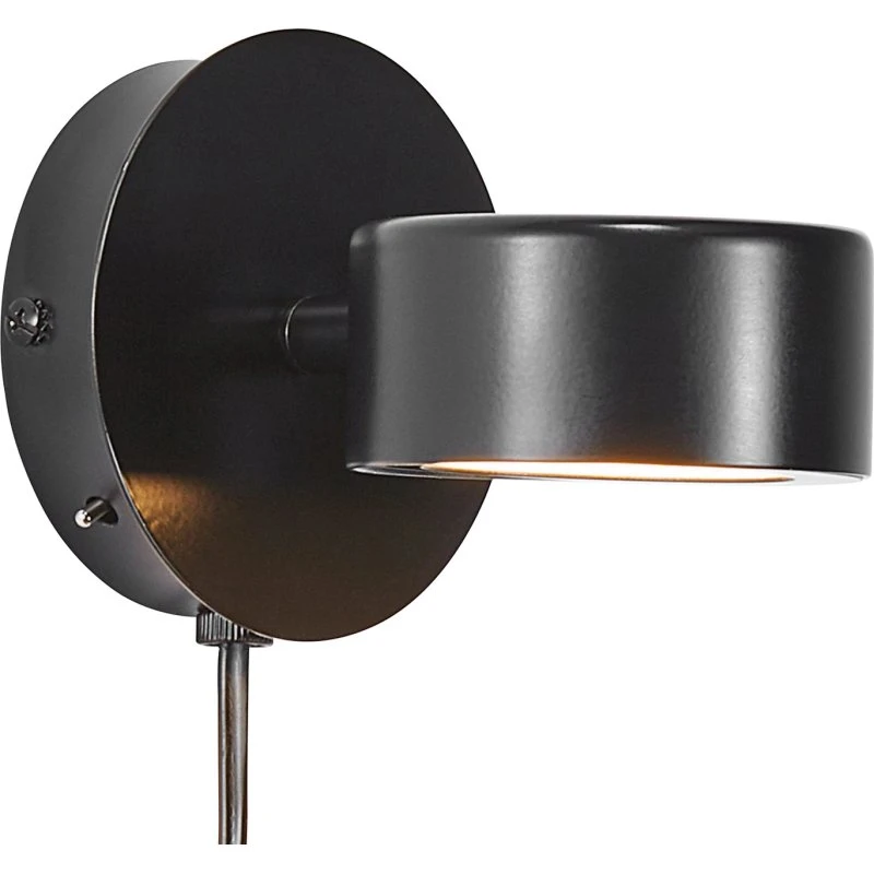 Nordlux Clyde Wandleuchte Schwarz 5,5W Moodmaker